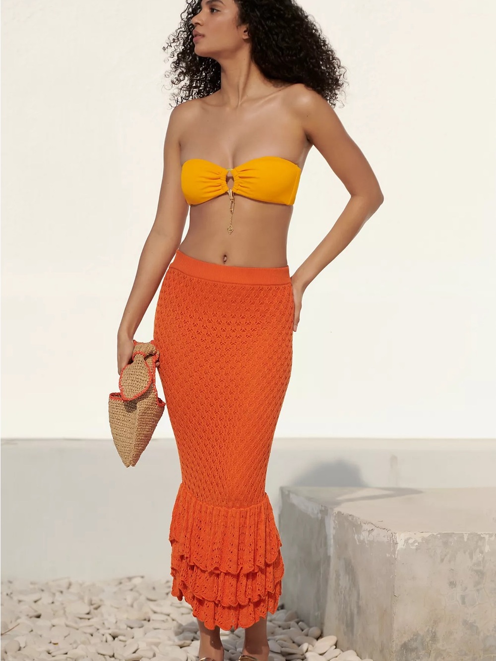 BeachRiot midi skirt